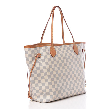 Louis Vuitton Damier Azur Neverfull MM 3 of 13
