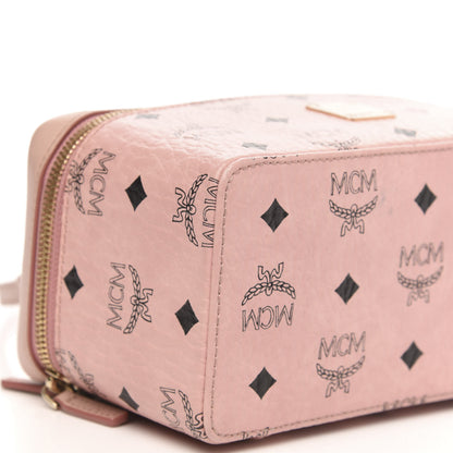 MCM Visetos Vanity Case Soft Pink 7 of 11