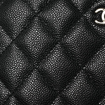 Chanel Caviar Quilted Classic Clutch With Chain Black 8 of 13