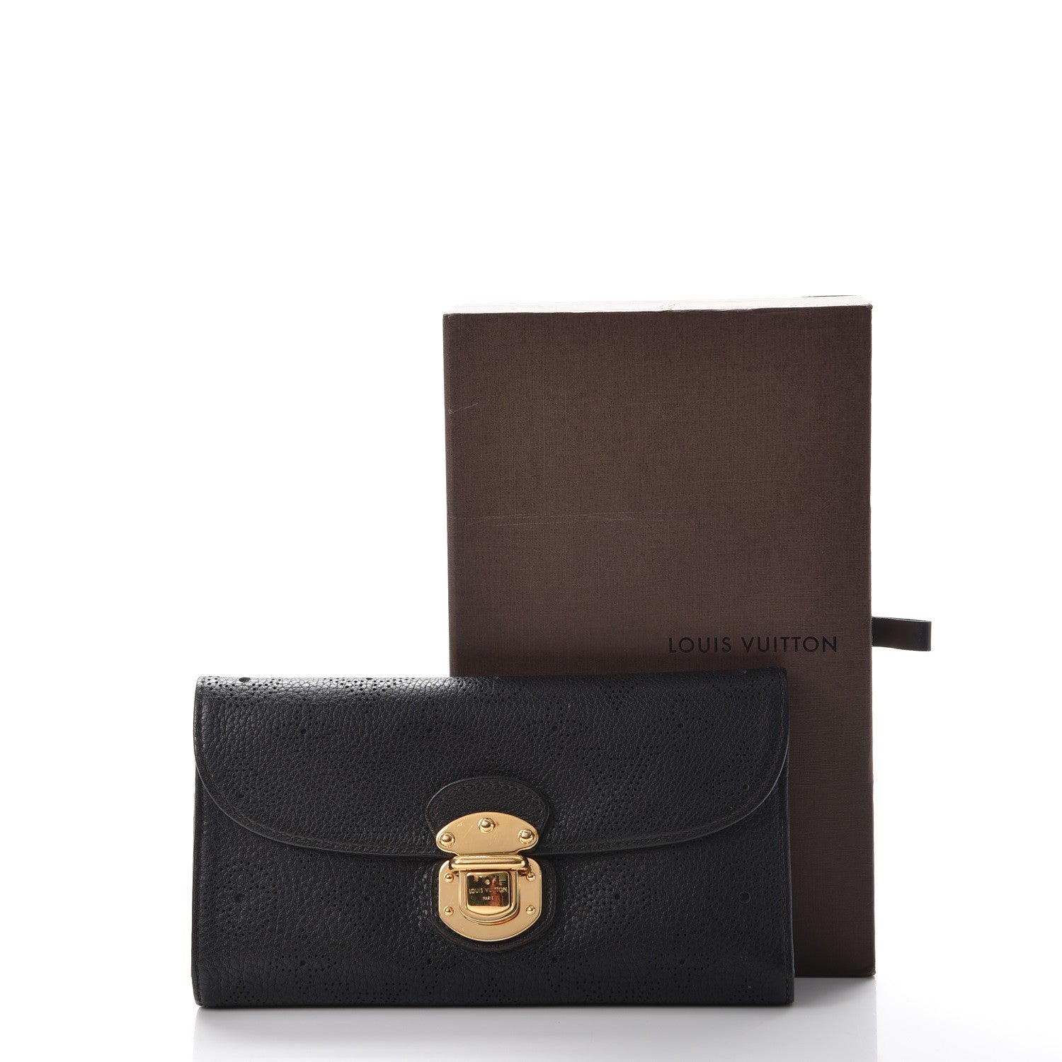 Louis Vuitton Mahina Amelia Wallet Black 11 of 11