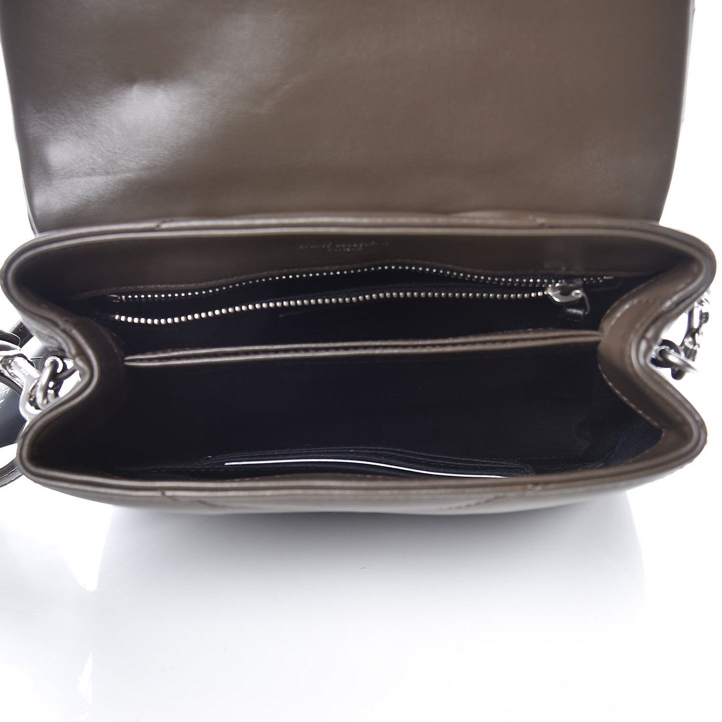 Calfskin Y Quilted Monogram Toy Loulou Crossbody Bag Faggio