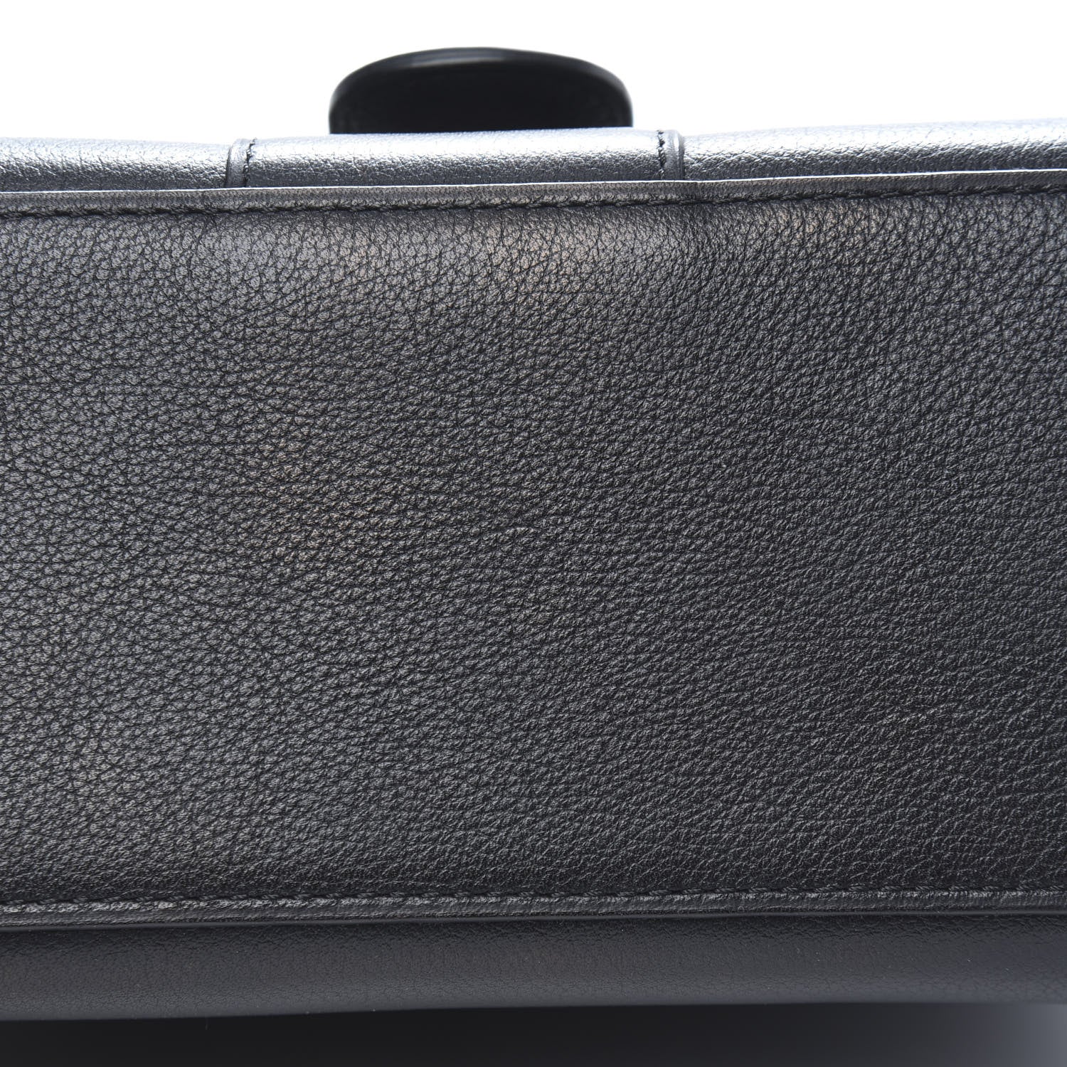 Delvaux Grained Calfskin Mini Brillant Satchel Black 9 of 9