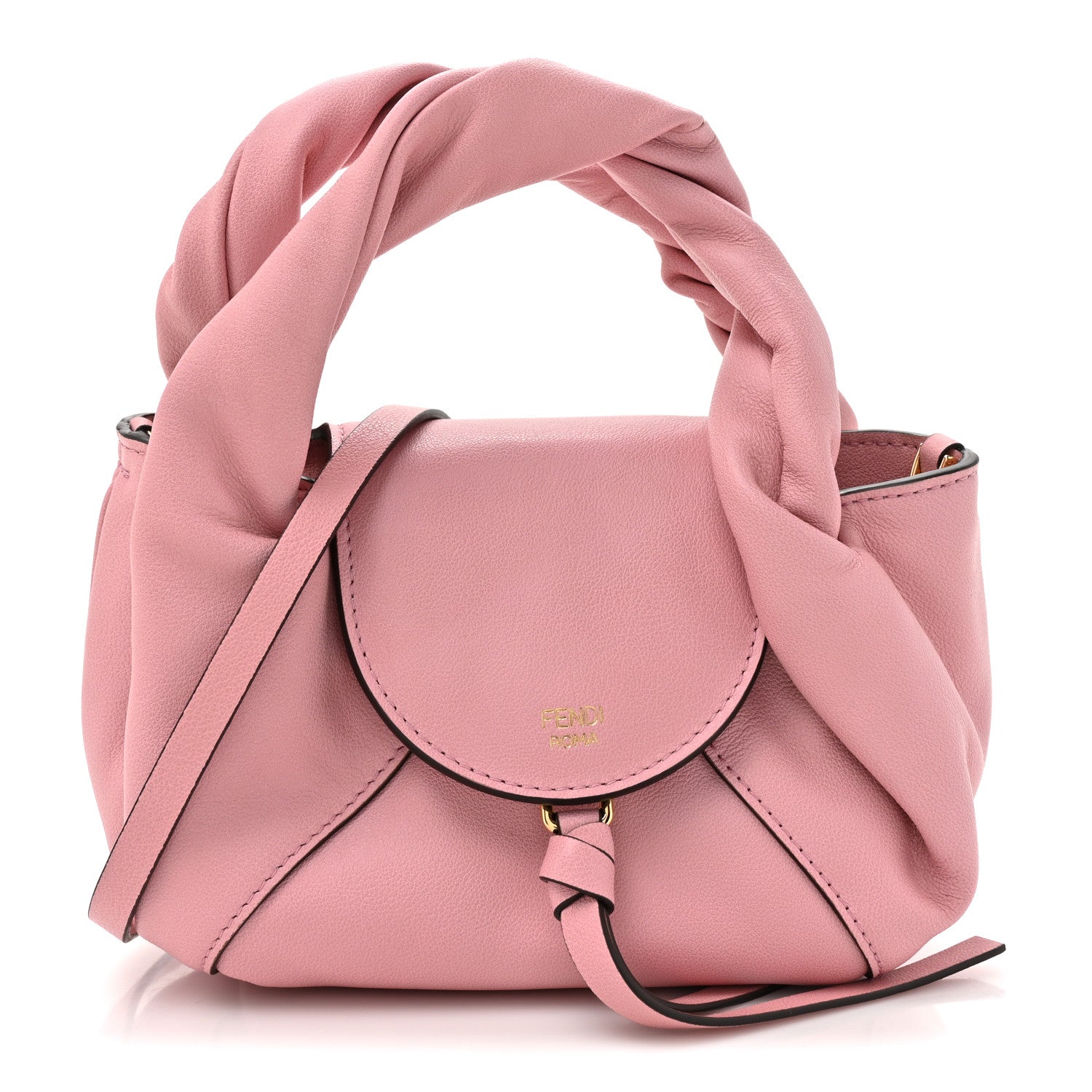 Fendi Calfskin Mini Spy Pink 1 of 10