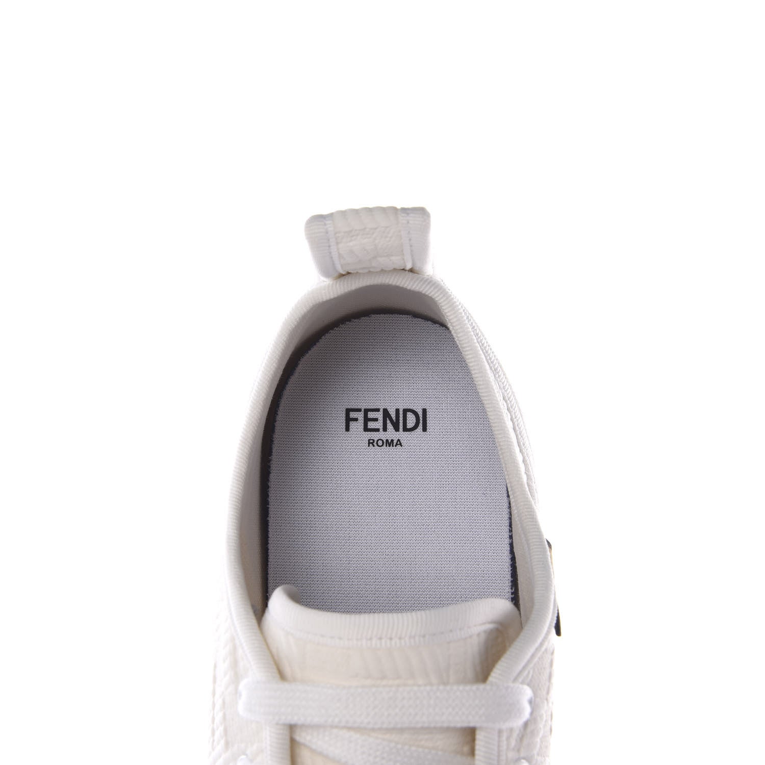 Fendi Corda FF Promenade Low Top Sneakers 39 White 8 of 11