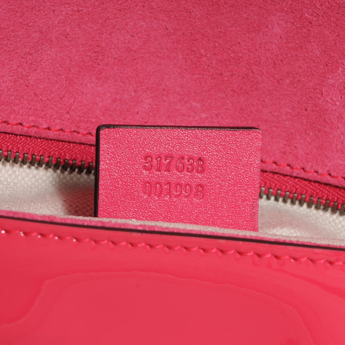 Patent Large Bright Bit Clutch Shocking Pink