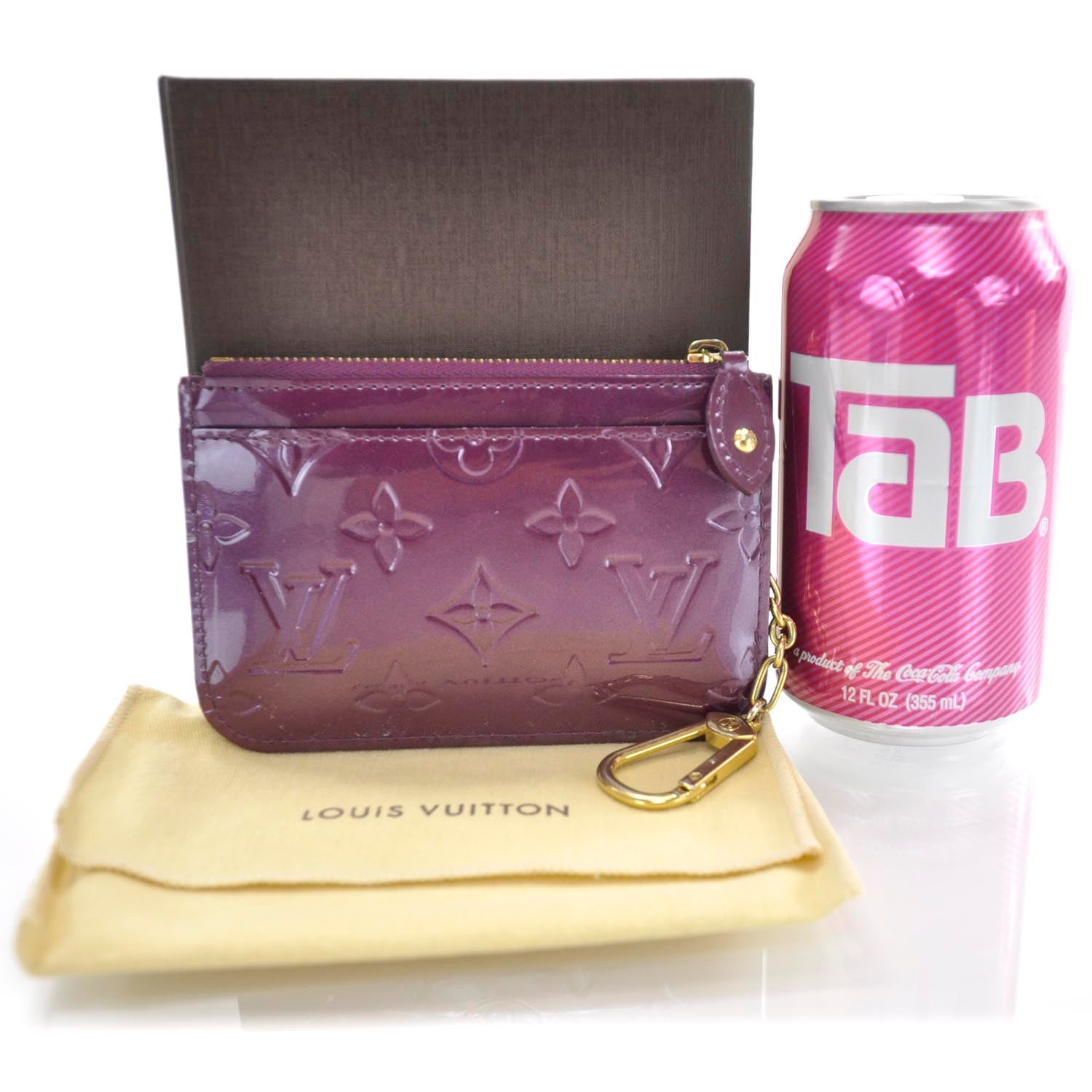 Louis Vuitton Vernis Key Pouch Violet 2 of 8