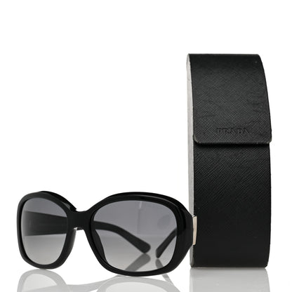 Prada Polarized Sunglasses SPR 31N Black 8 of 8