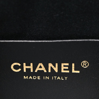 Chanel Pony Hair Mini Chanel 25 Handbag Black 5 of 10