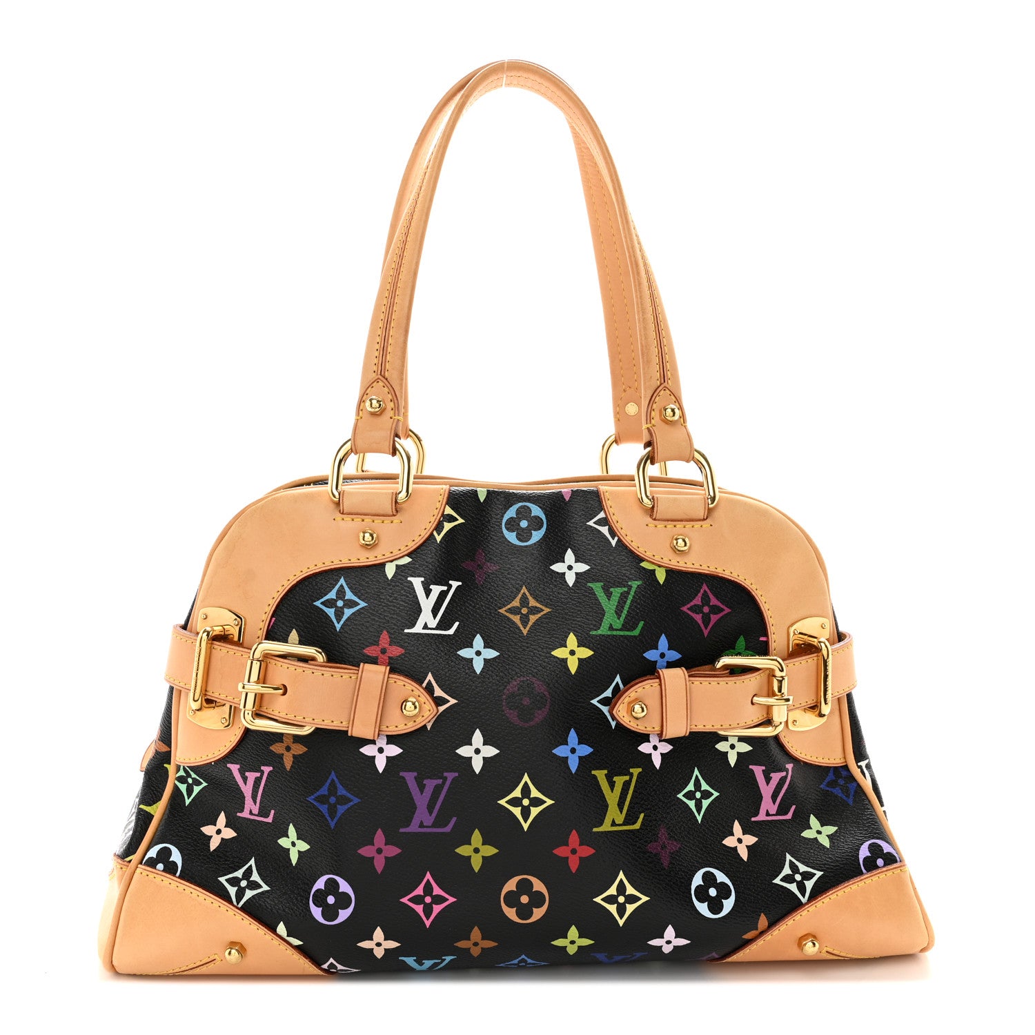 Louis Vuitton Monogram Multicolor Claudia Black 1 of 16