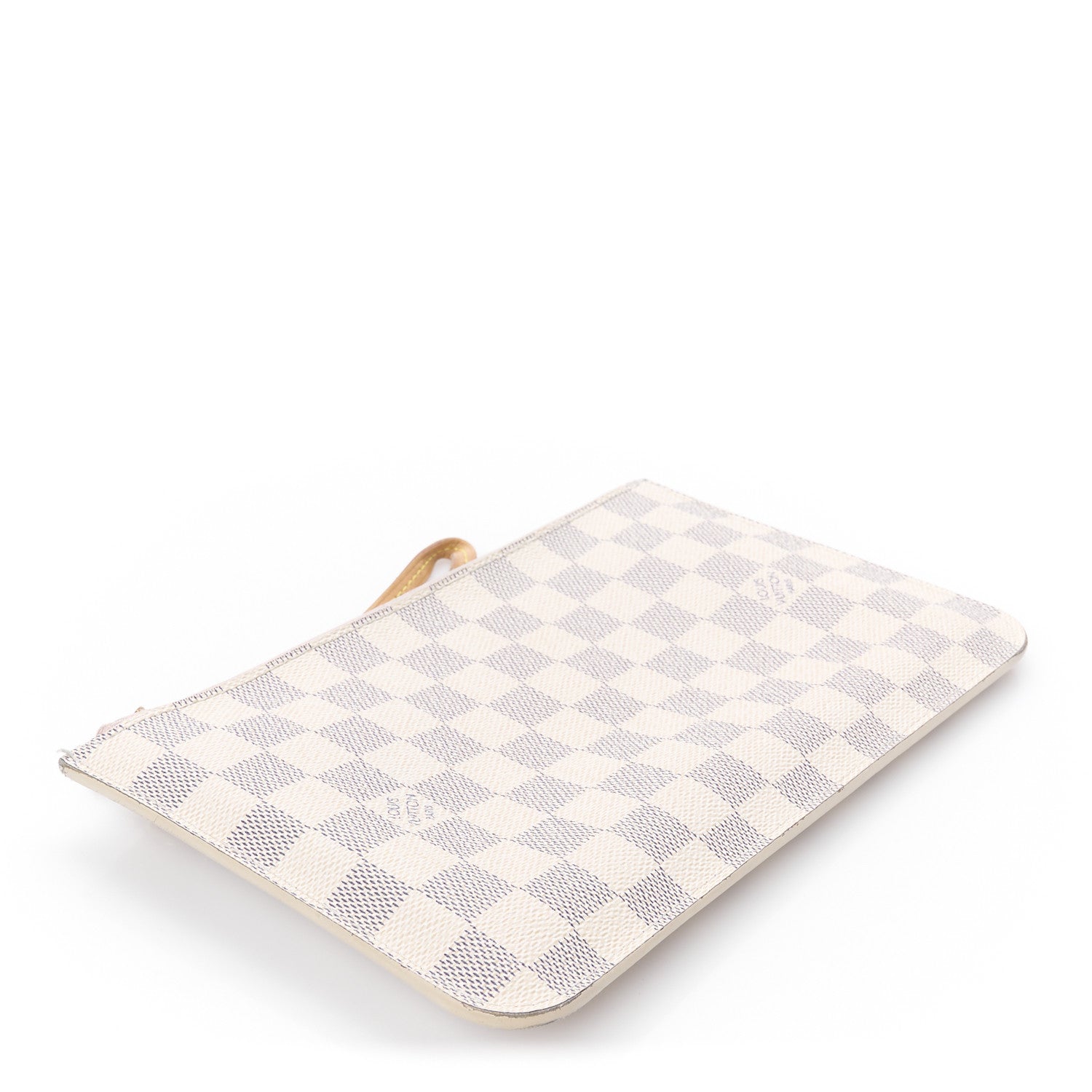 Louis Vuitton Damier Azur Neverfull MM GM Pochette Rose Ballerine 4 of 9