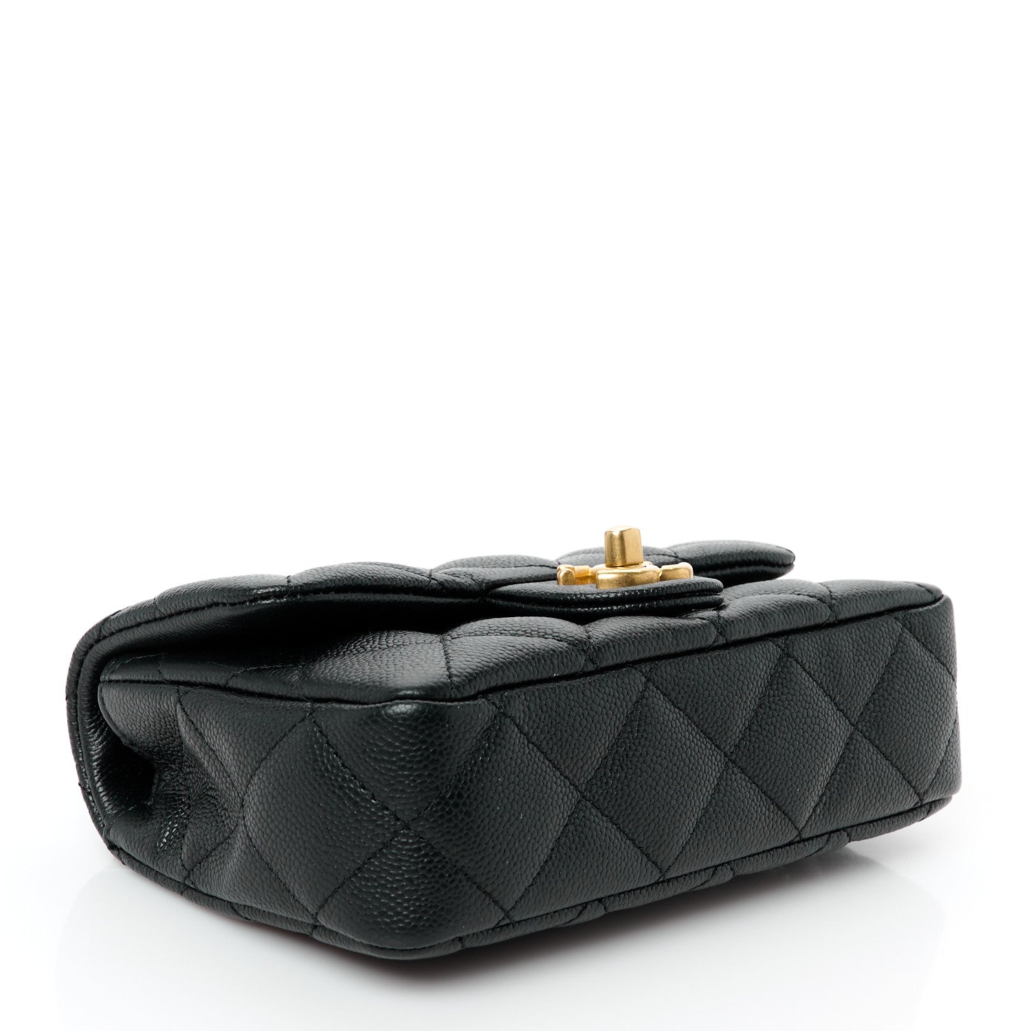 Chanel Caviar Quilted Mini Sweetheart Rectangular Flap Black 4 of 11