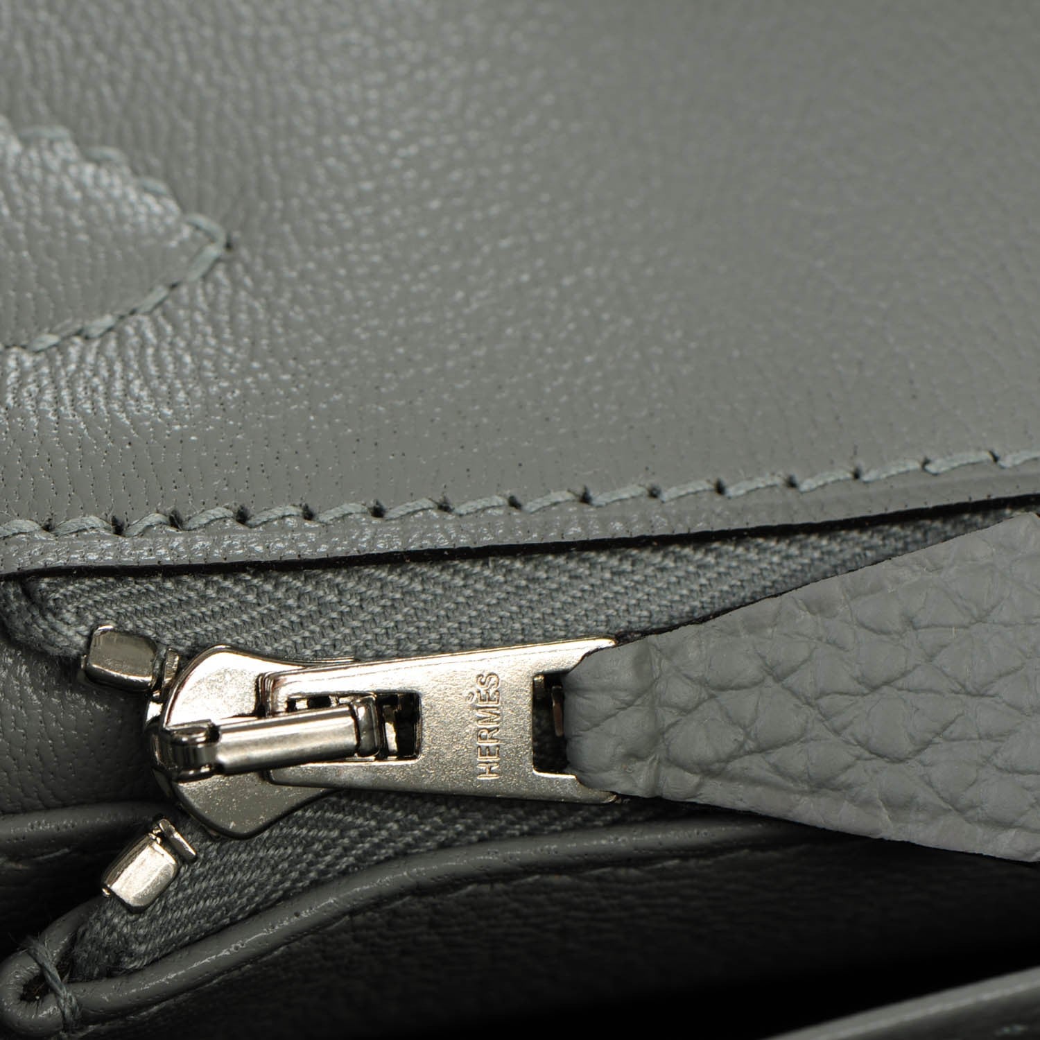 Hermes Togo Birkin 30 Gris Mouette 19 of 28