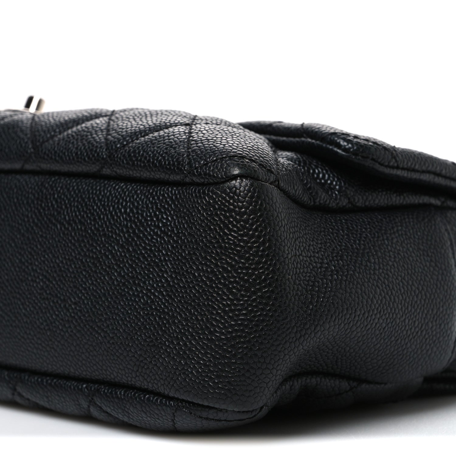 Chanel Caviar Quilted Jumbo Easy Flap Black 10 of 10