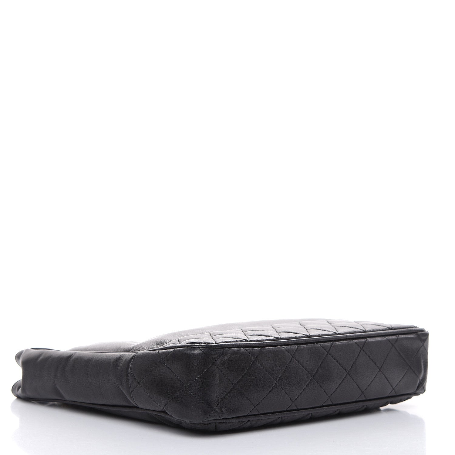 Chanel Lambskin Quilted Shoulder Bag Black 4 of 14