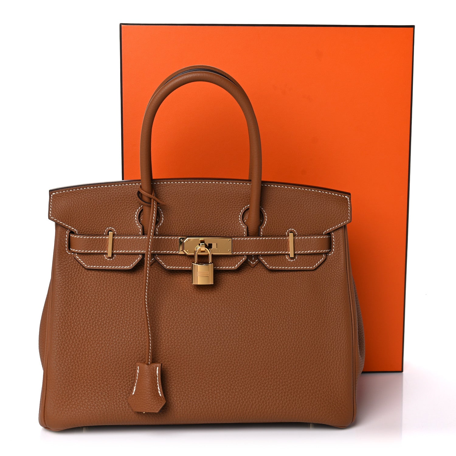 Hermes Togo Birkin 30 Gold 12 of 12