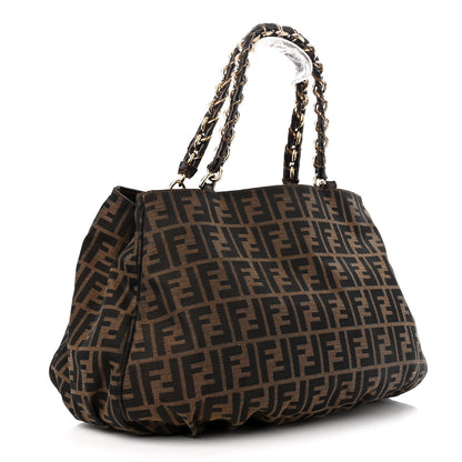 Fendi Zucca Mia Tote Tobacco 3 of 11