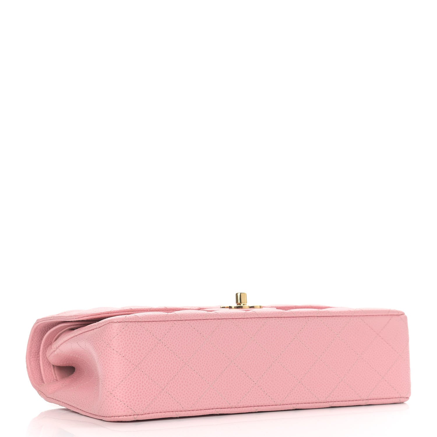 Chanel Caviar Quilted Medium Double Flap Pink 4 of 9