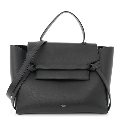 Celine Grained Calfskin Mini Belt Bag Black 1 of 13