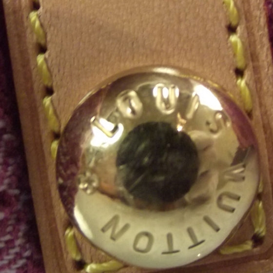 Louis Vuitton Denim Baggy GM Fuchsia 11 of 14