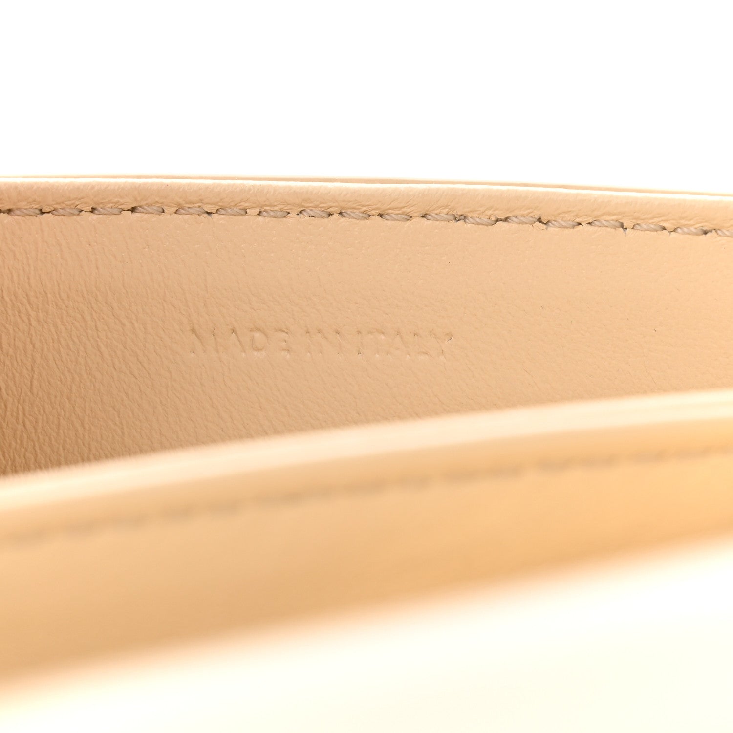 Celine Shiny Calfskin Small Triomphe Vanilla 7 of 10