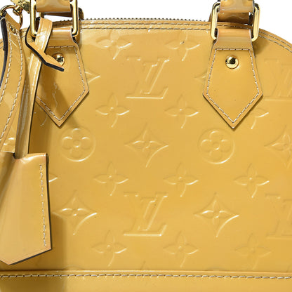 Louis Vuitton Vernis Alma BB Citrine 12 of 12