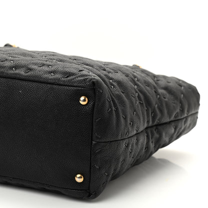 Chanel Caviar Stitched Tote Black 10 of 10