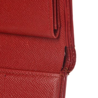 Louis Vuitton Epi Porte Billets Compact Wallet Red 10 of 16