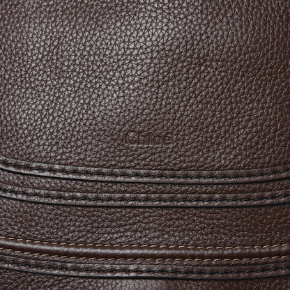 Chloe Calfskin Medium Marcie Satchel Coffee Shot 7 of 9