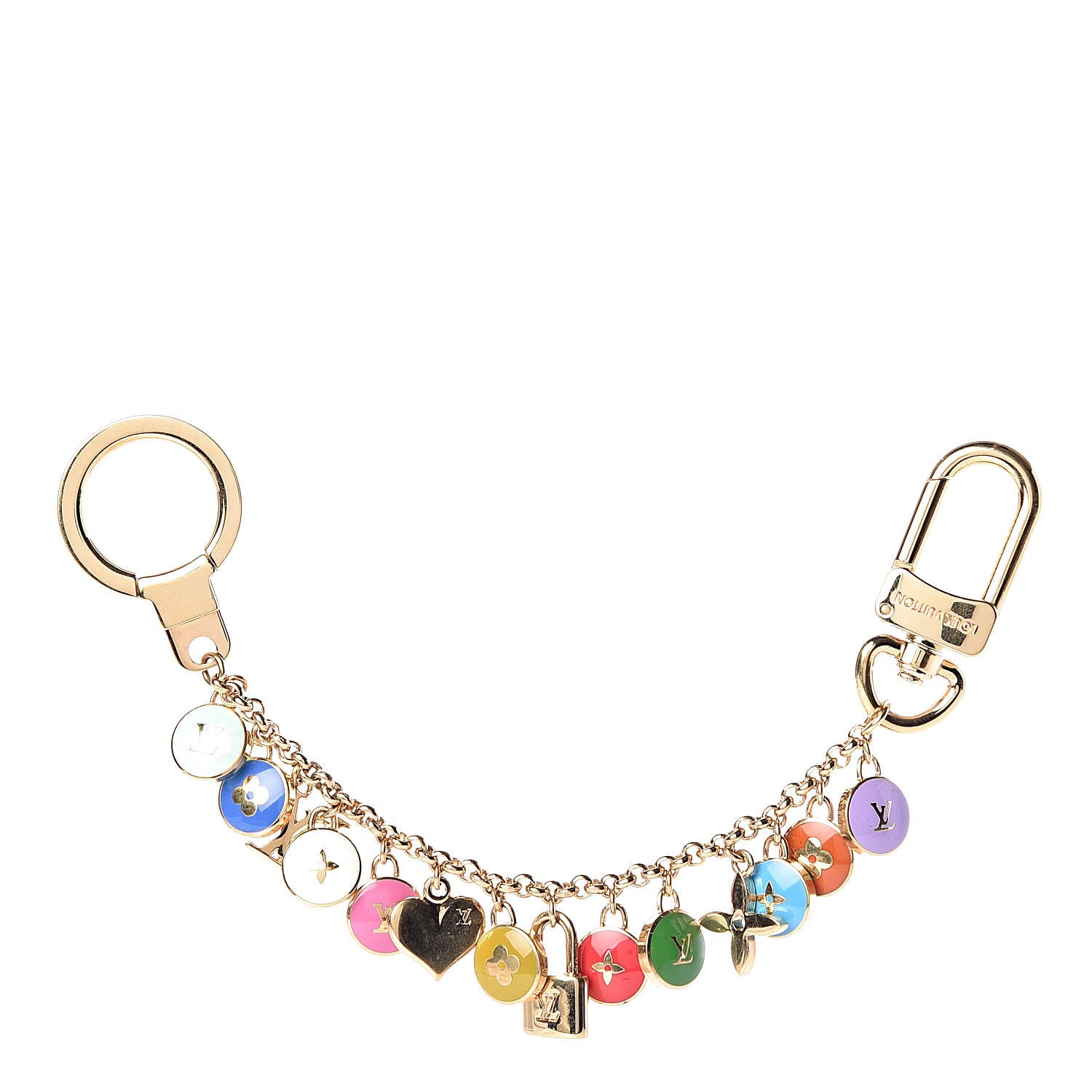 Louis Vuitton Pastilles Key Chain Bag Charm Multicolor 1 of 4