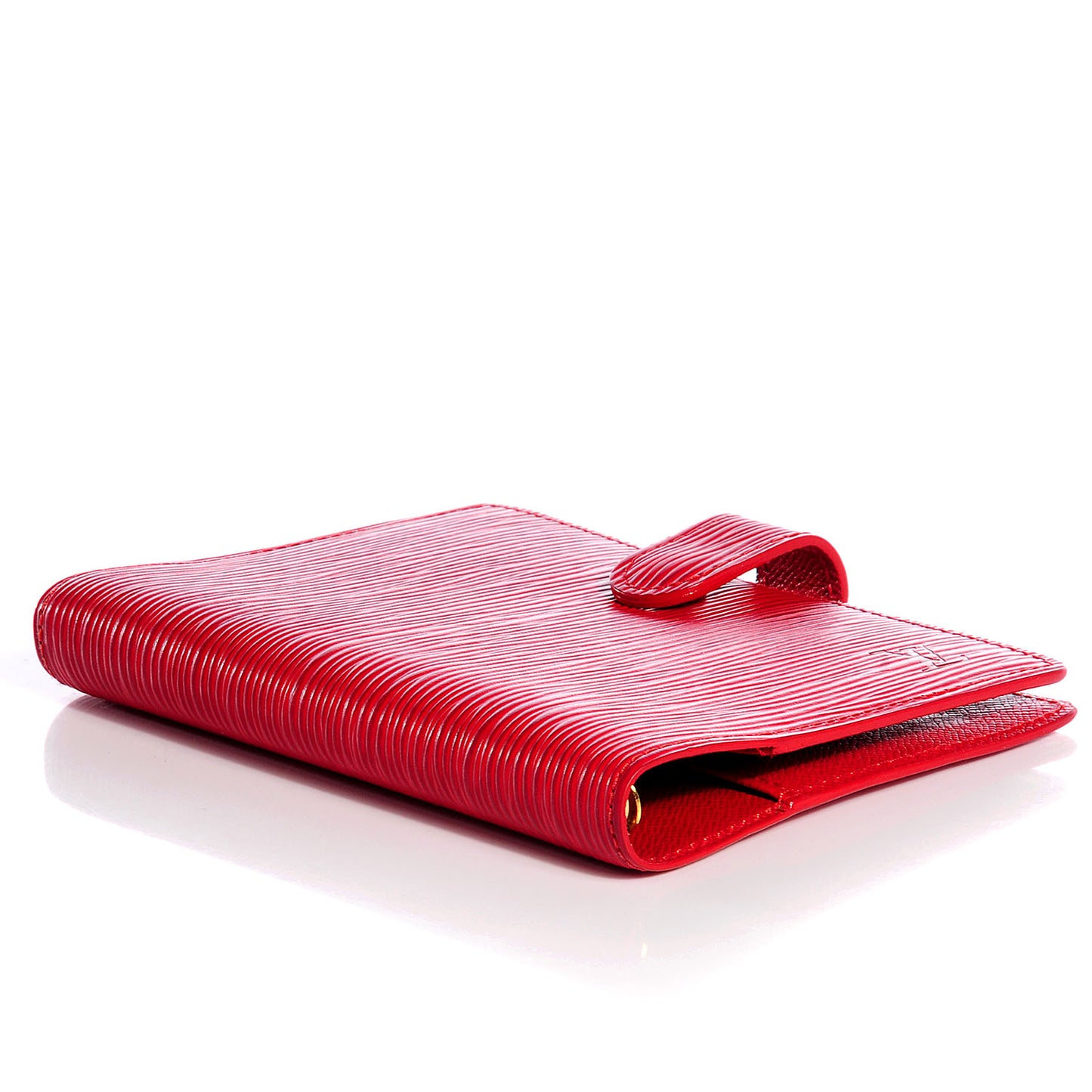 Epi Small Ring Agenda Cover Rouge