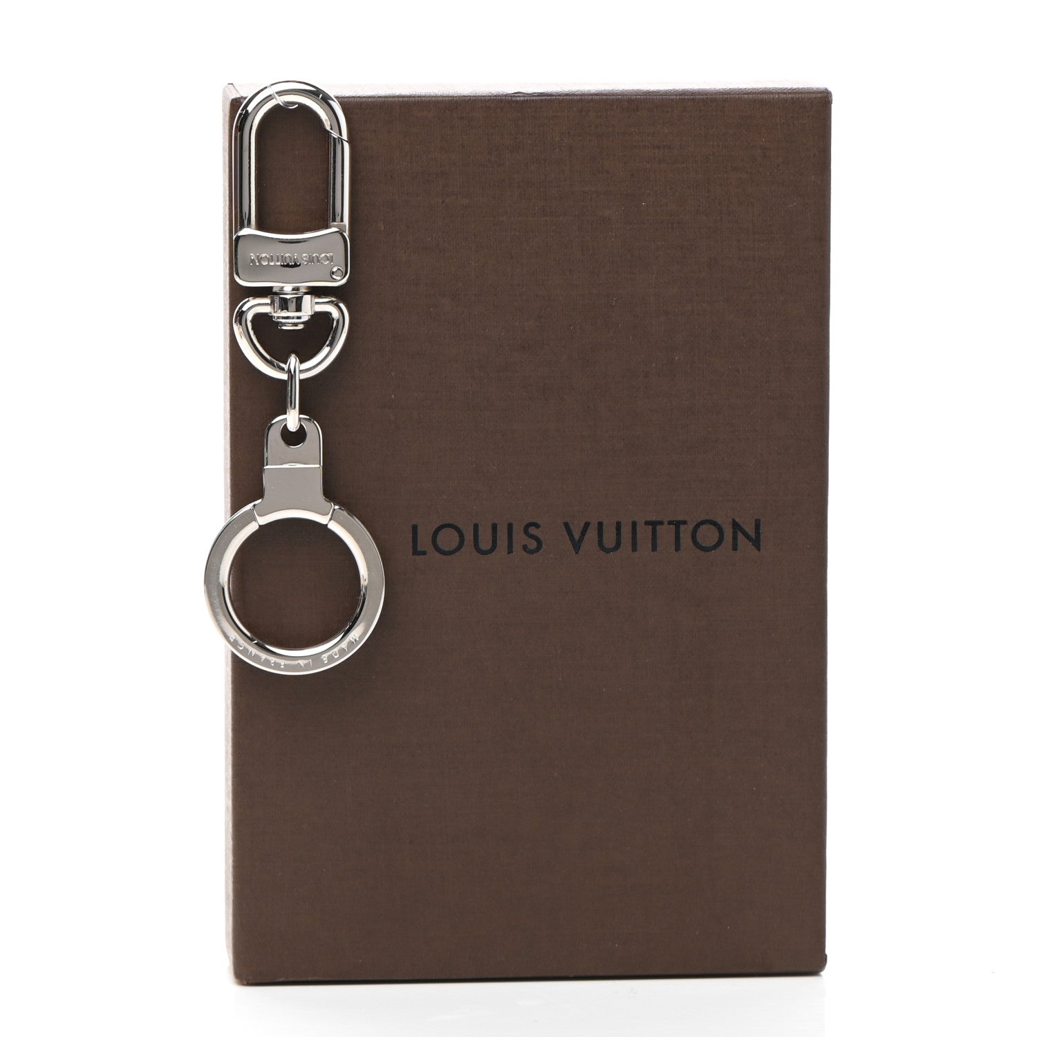 Louis Vuitton Pochette Extender Key Ring Silver 4 of 4