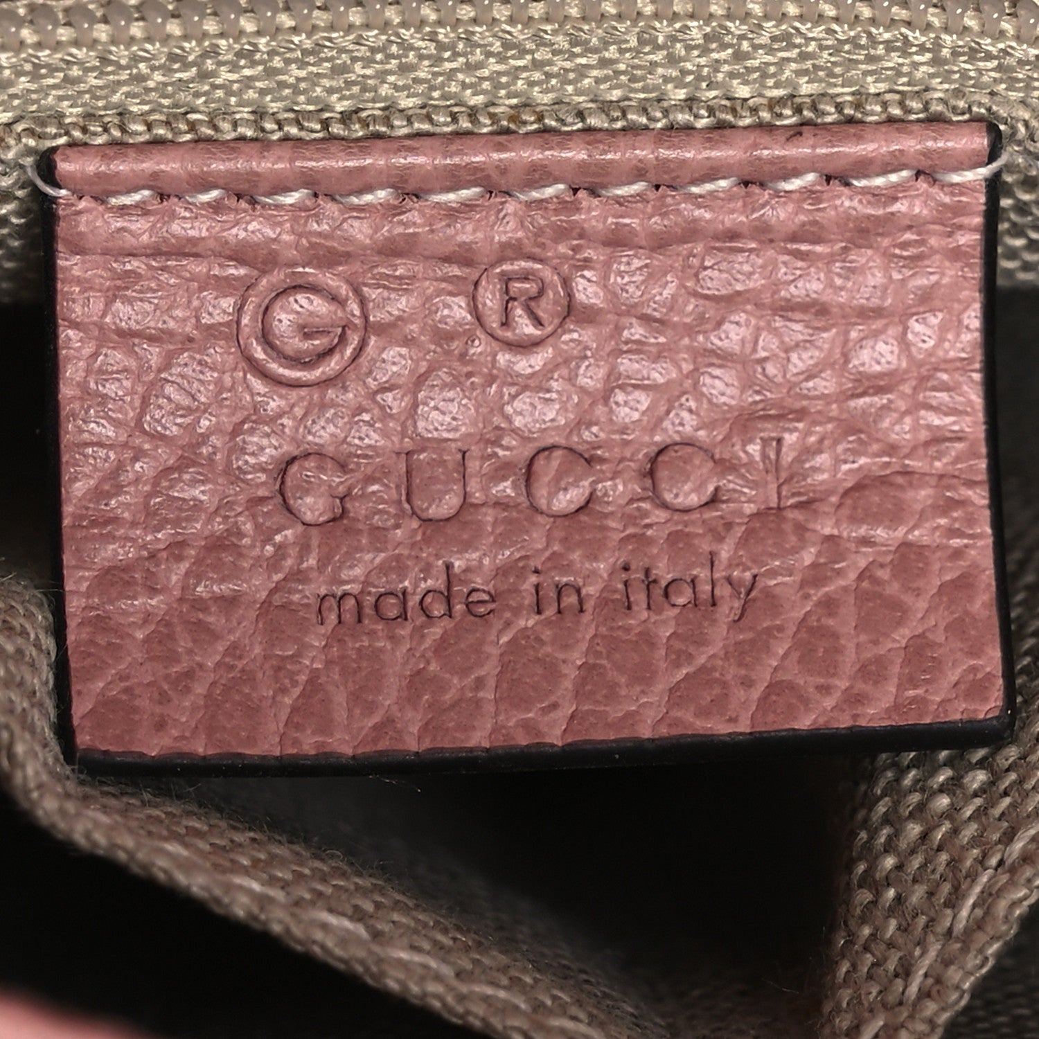 Gucci Dollar Calfskin Interlocking G Top Handle Shoulder Bag Soft Pink 8 of 16