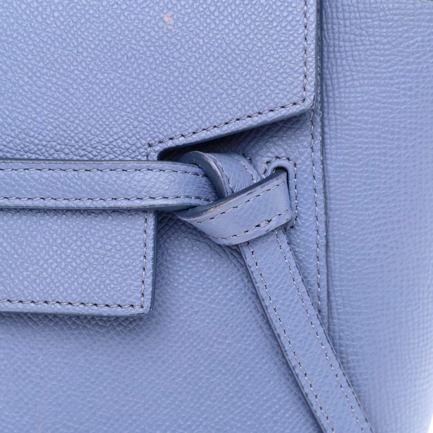 Celine Grained Calfskin Nano Belt Bag Amethyst 12 of 14