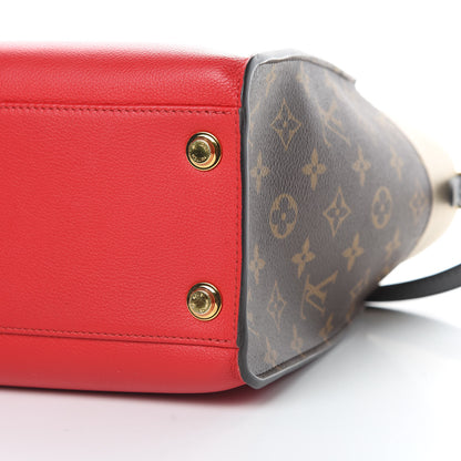 Louis Vuitton Calfskin Monogram On My Side Pirate Red 10 of 10