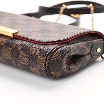 Louis Vuitton Damier Ebene Favorite PM 8 of 8