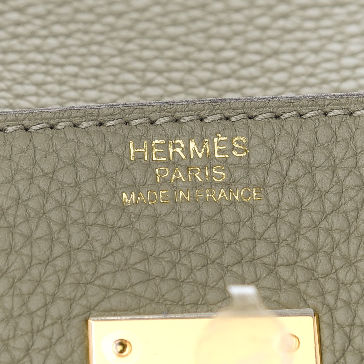 Hermes Togo Birkin 30 Sauge 6 of 9
