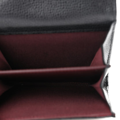 Chanel Caviar Quilted Flap Card Holder Wallet Black 5 of 8