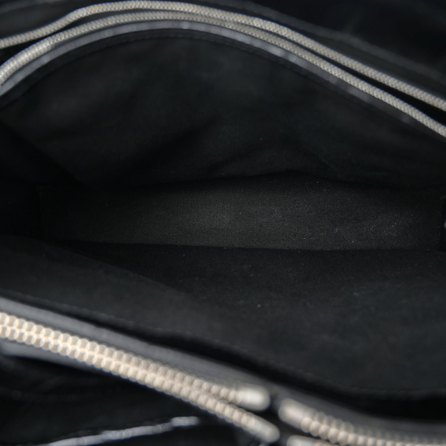 Calfskin Crocodile Embossed Tote Black