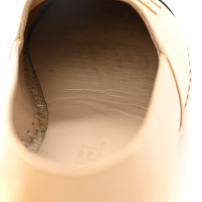 Chanel Lambskin CC Espadrilles 39 Beige Black 9 of 11