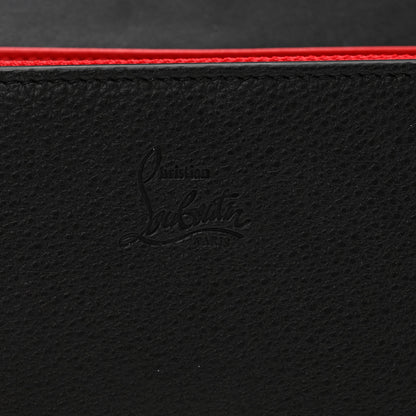 Christian Louboutin Canvas Embroidered Calfskin Spikes Paloma Africube Clutch Multicolor 3 of 9