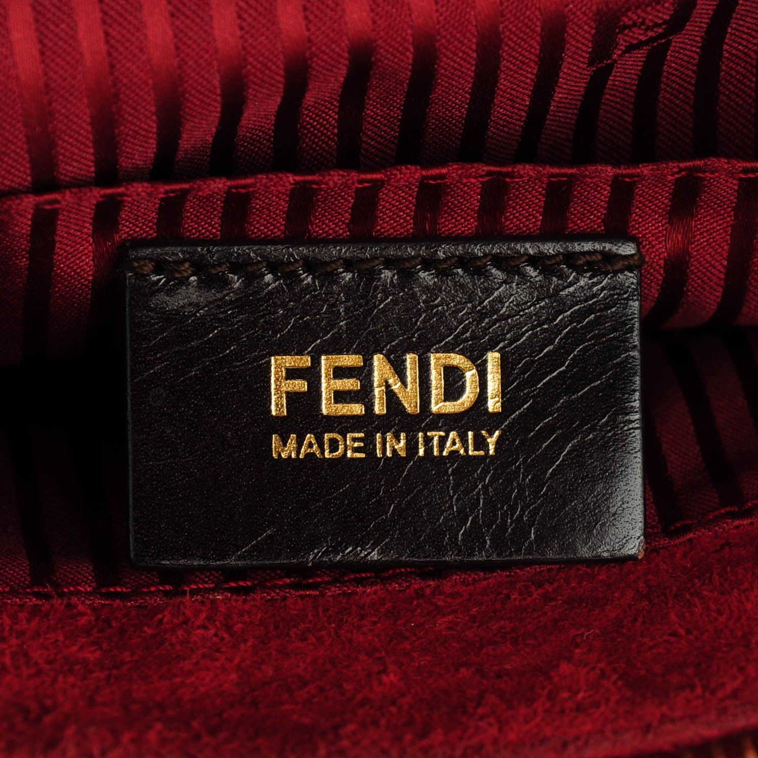 Fendi Vitello Elite Flamingo Regular 2Jours Tote Amarena 6 of 9