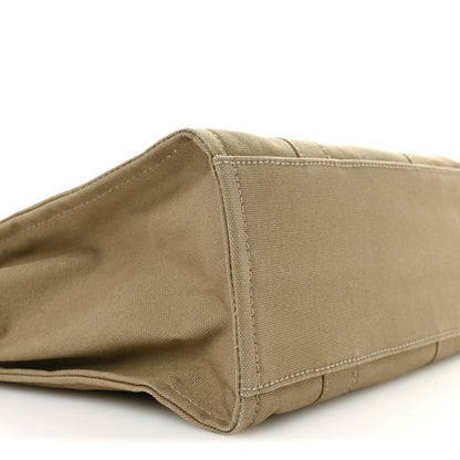 Marc Jacobs Cotton Canvas Medium The Traveler Tote Bag Slate Green 9 of 14