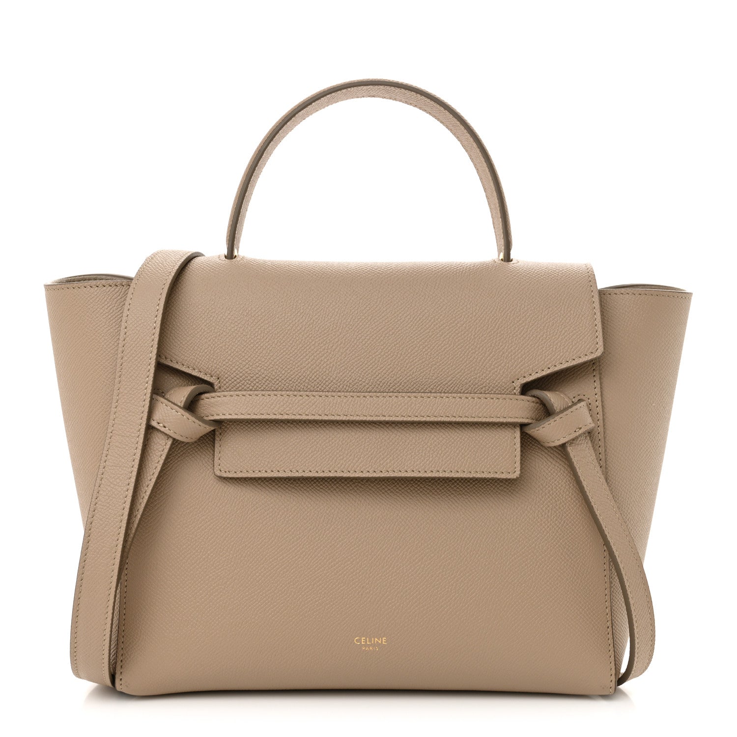 Celine Grained Calfskin Micro Belt Bag Light Taupe 1 of 10