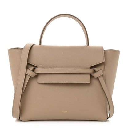Celine Grained Calfskin Micro Belt Bag Light Taupe 1 of 10