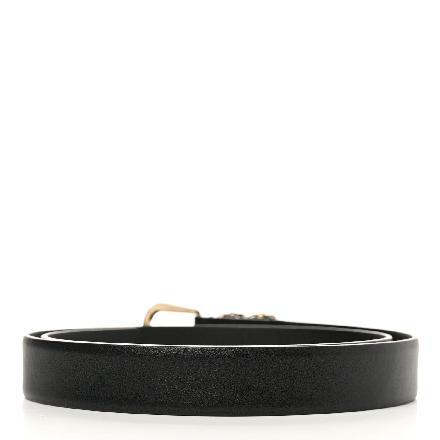 Chanel Calfskin CC Chain Belt 80 32 Black 2 of 6