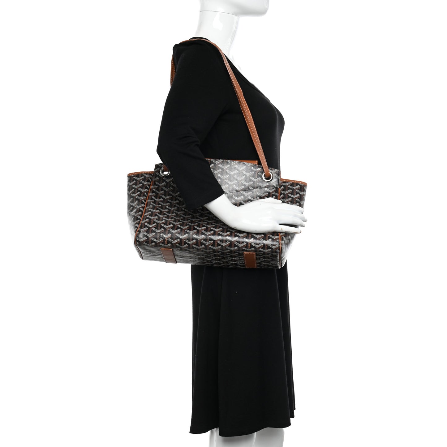 Goyardine Rouette PM Black Gold