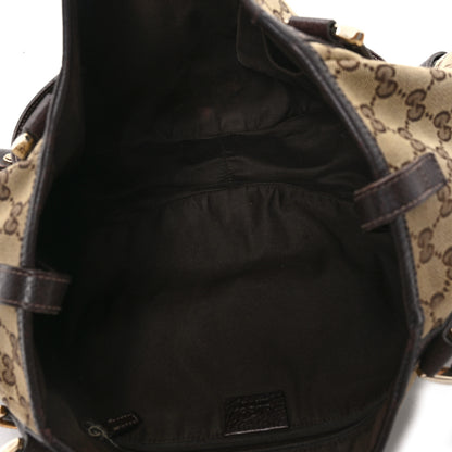 Gucci Monogram Medium Abbey Shoulder Bag Dark Brown 5 of 14