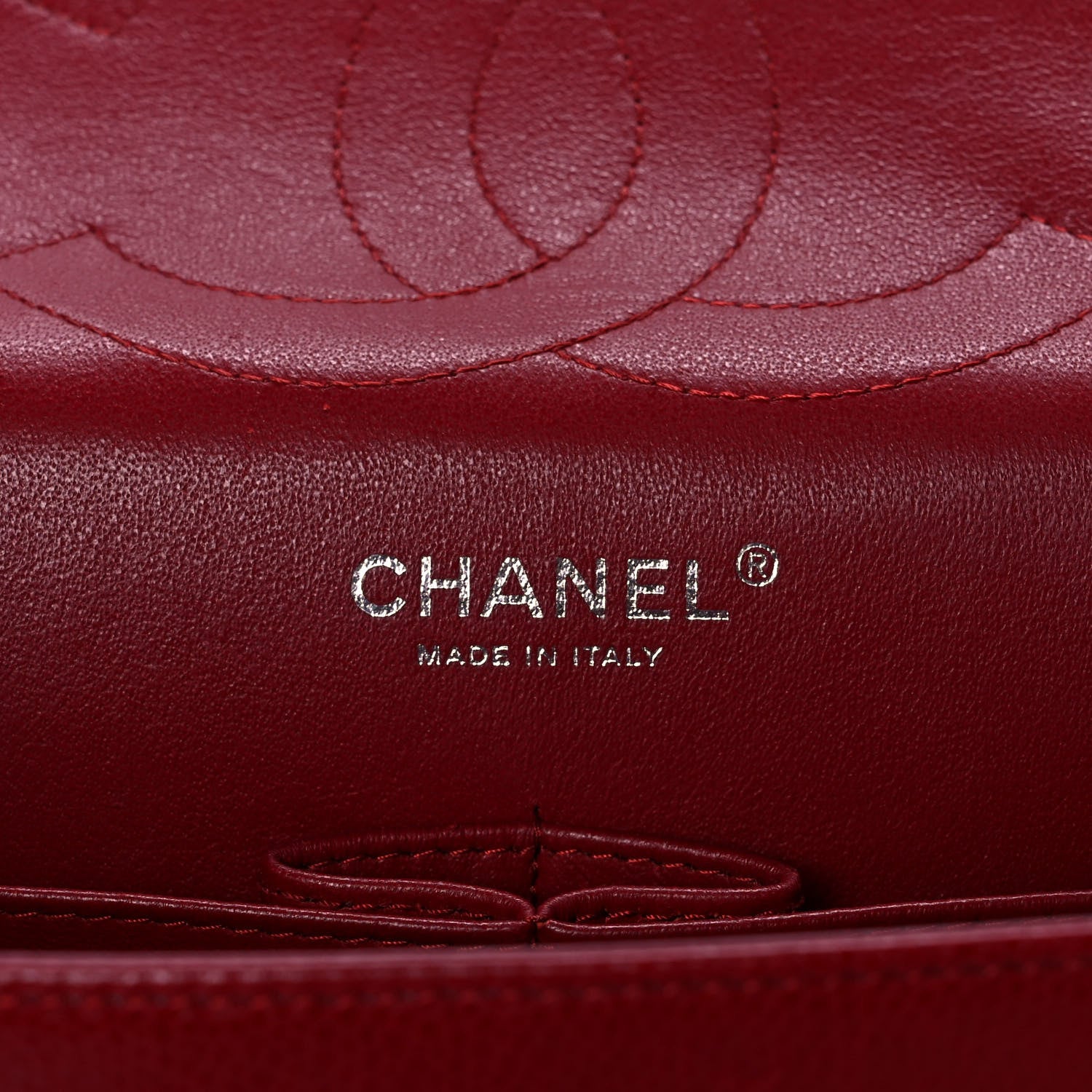 Chanel Caviar Quilted Jumbo Double Flap Dark Red 6 of 10
