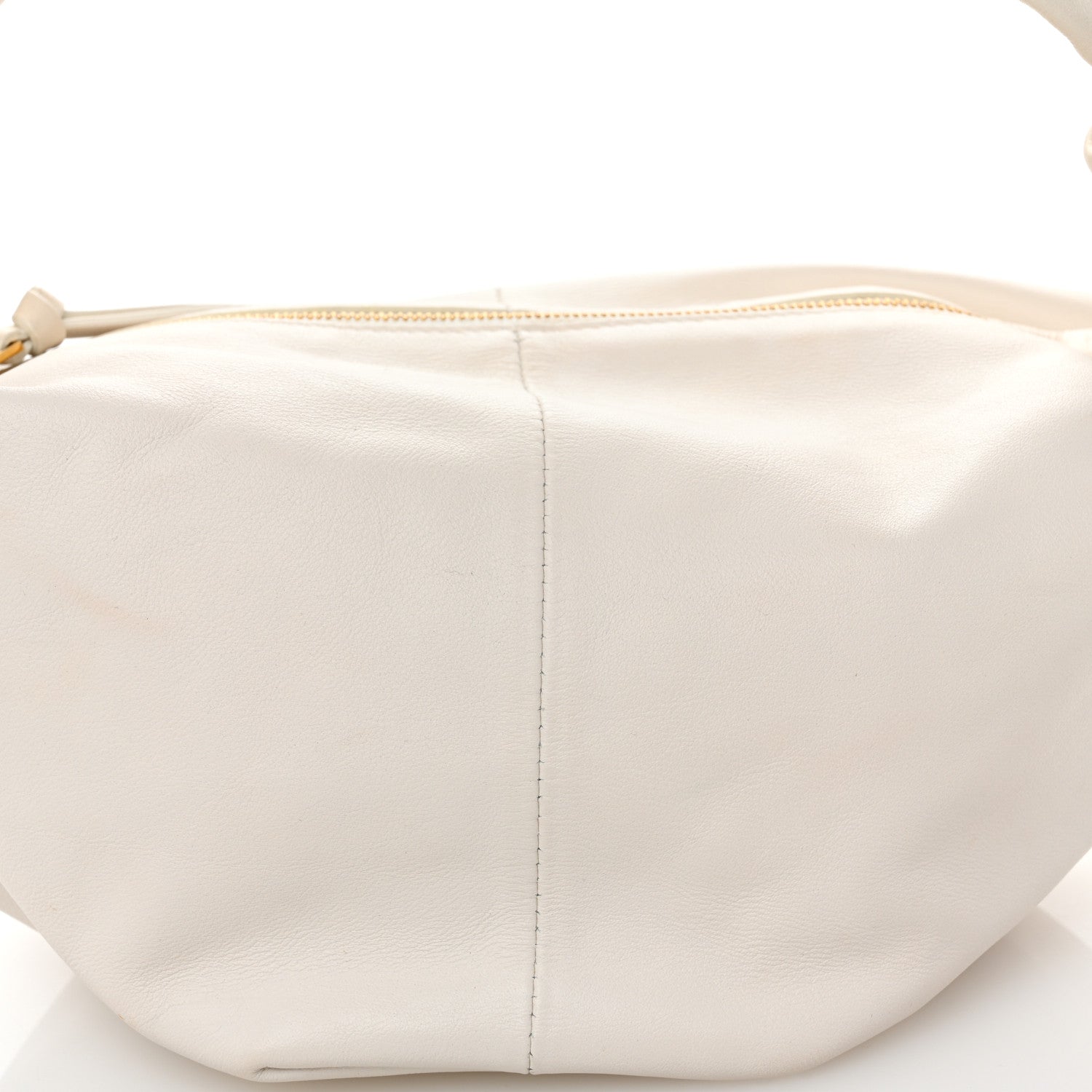 Bottega Veneta Calfskin Mini Double Knot Bag White 8 of 11