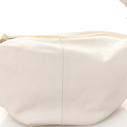 Bottega Veneta Calfskin Mini Double Knot Bag White 8 of 11